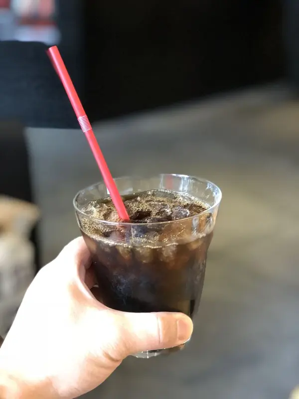 白神山地の天然水を使用したコーヒー
