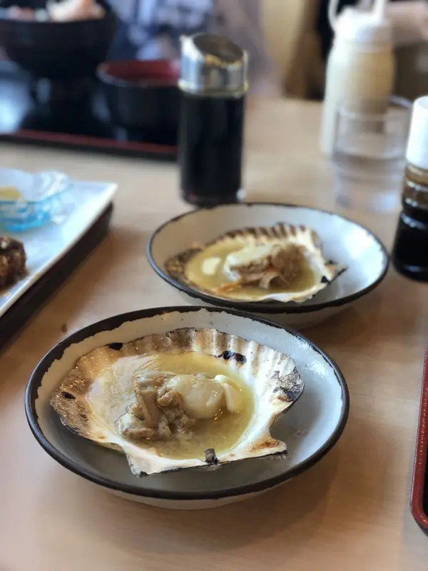 ホタテのバター焼き