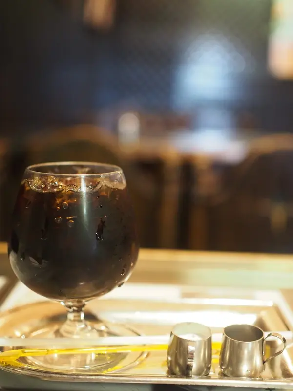 ダッチコーヒーをいち早く取り入れた喫茶店