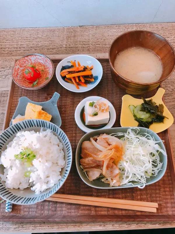 しゃもじ定食
