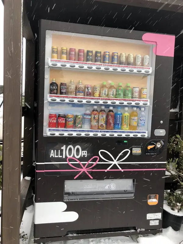 自販機もかわいい！