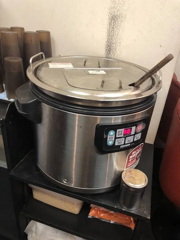 セルフ蕎麦湯