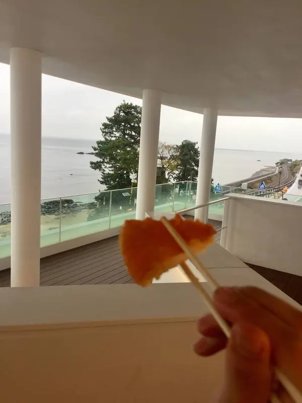 道の駅の展望スペース