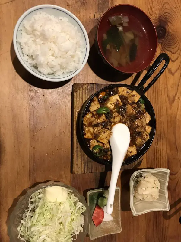 麻婆豆腐ランチ
