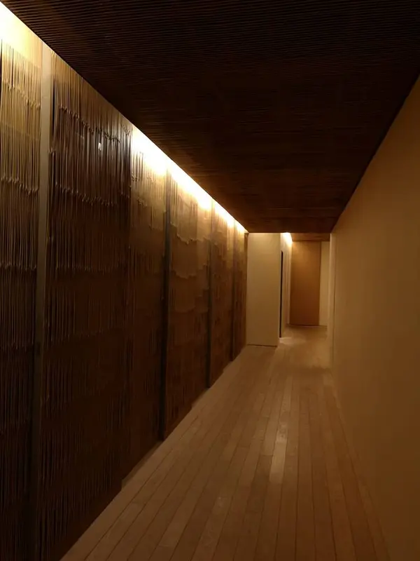 藤屋　お部屋までの廊下