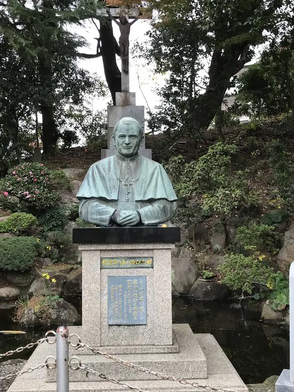 教皇ヨハネパウロ二世像