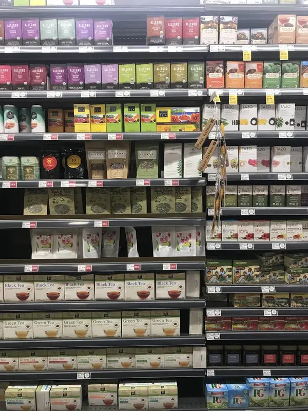 お茶、コーヒーも様々