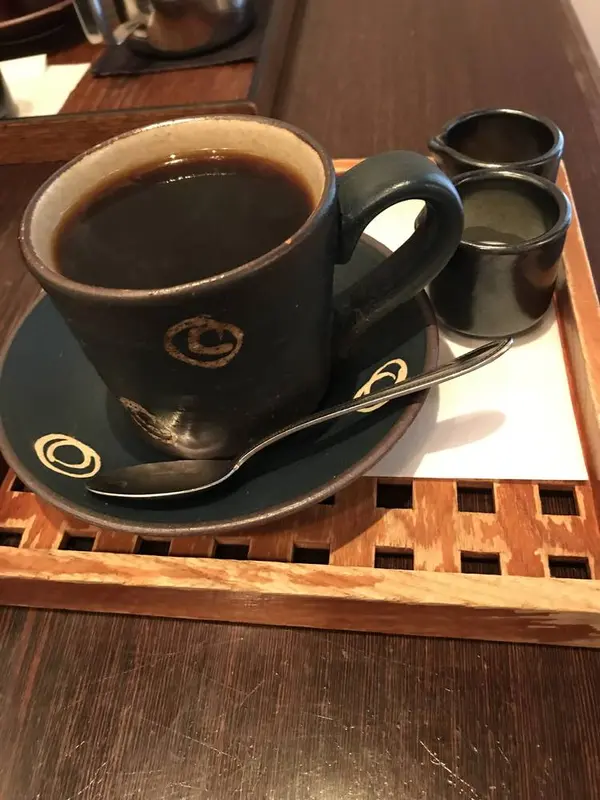 ランチのセットのコーヒー