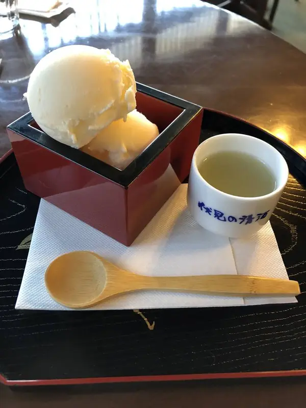清酒アイス 柚子リキュール