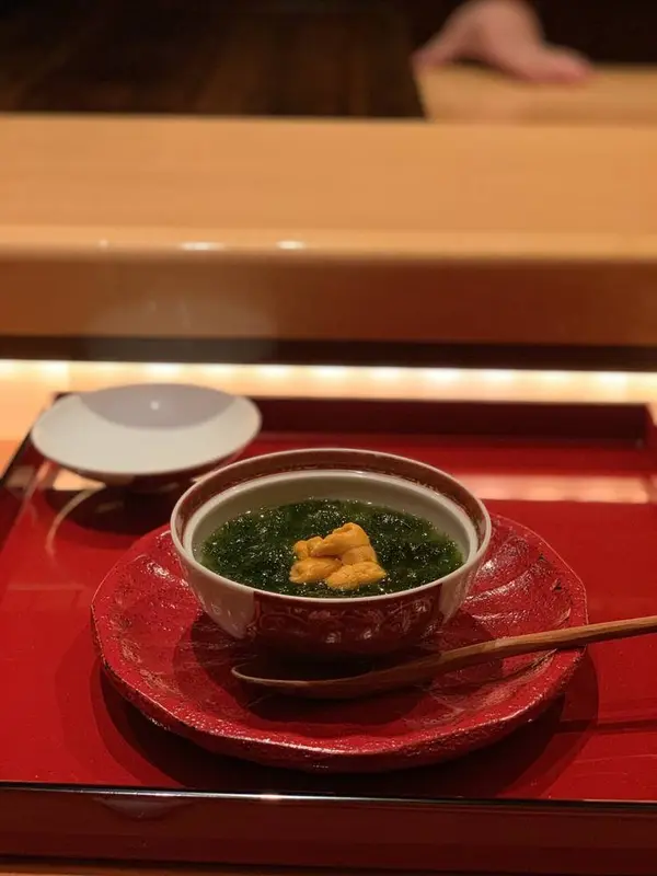 アオサ雲丹
