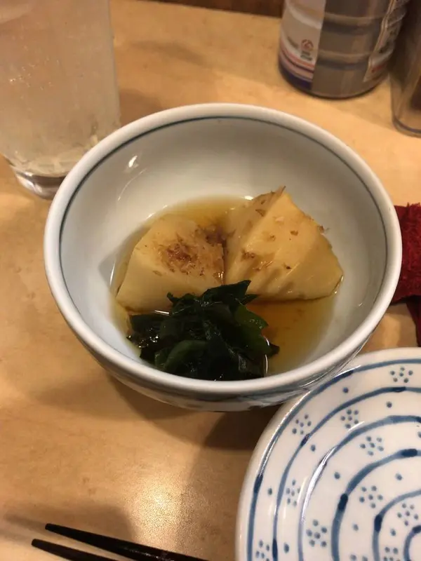 お通しのタケノコ