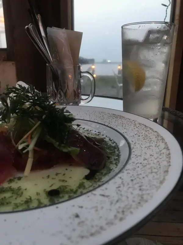 海辺でゆったり