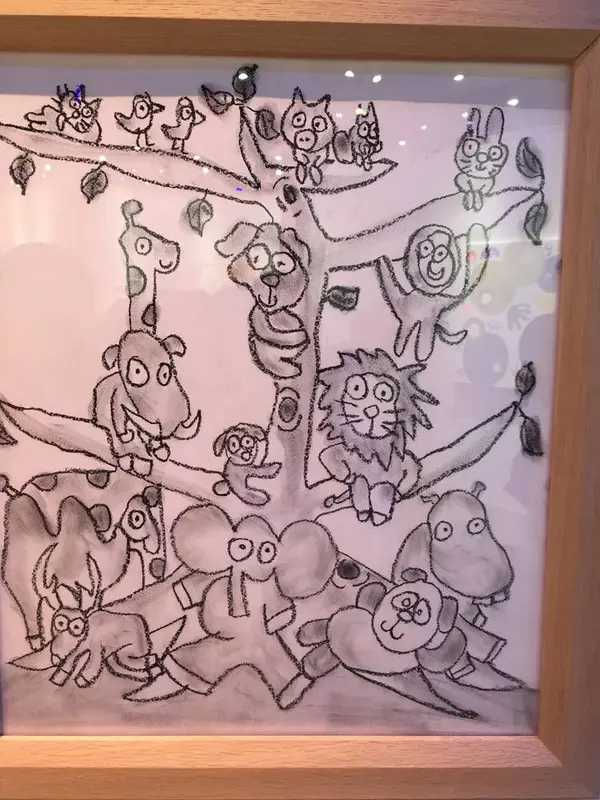 こんな可愛い絵も