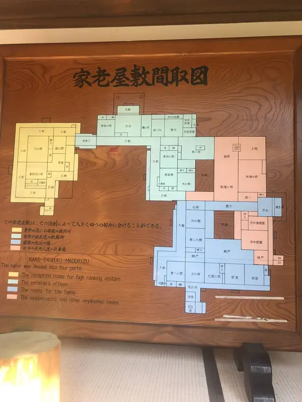 屋敷間取図