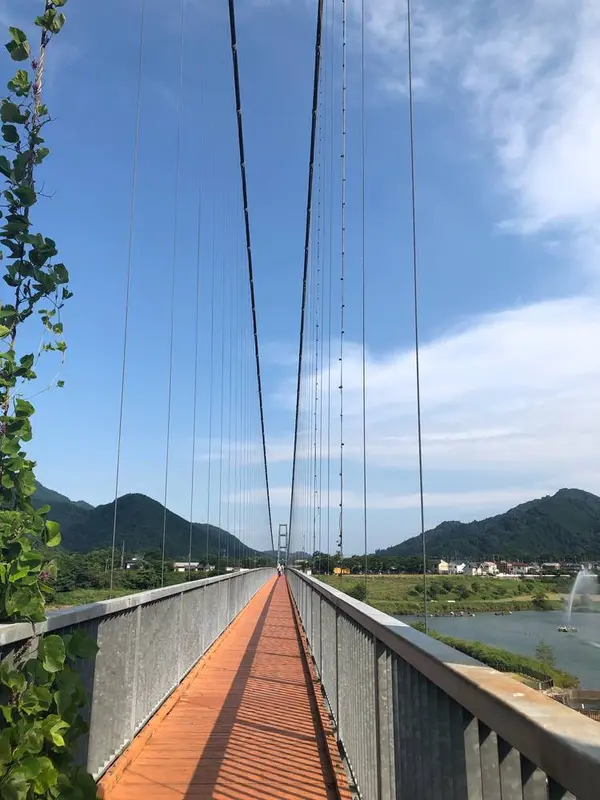 水の郷大吊り橋