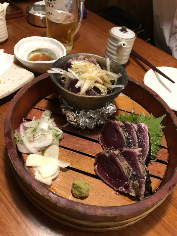 鰹の藁焼き