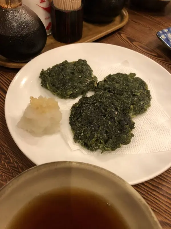 あおさの天ぷら