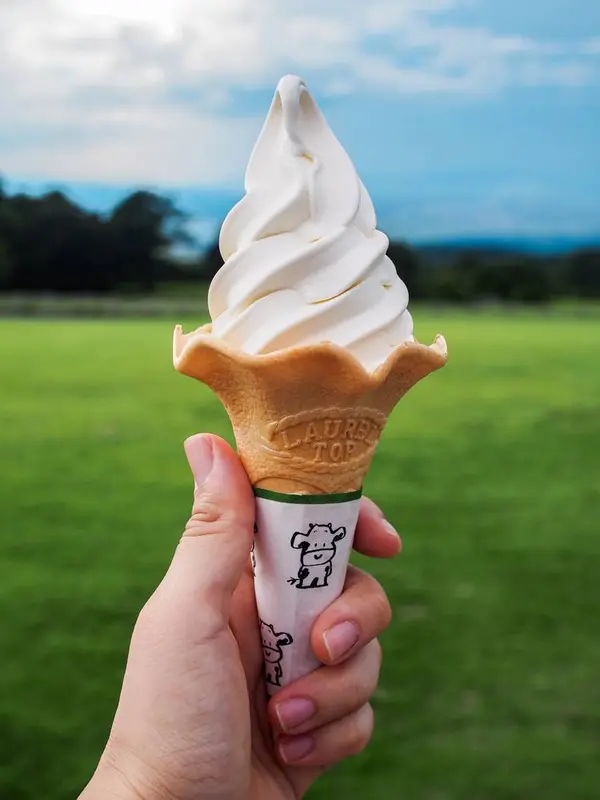 ここに来たらまず食べたい！！ソフトクリーム