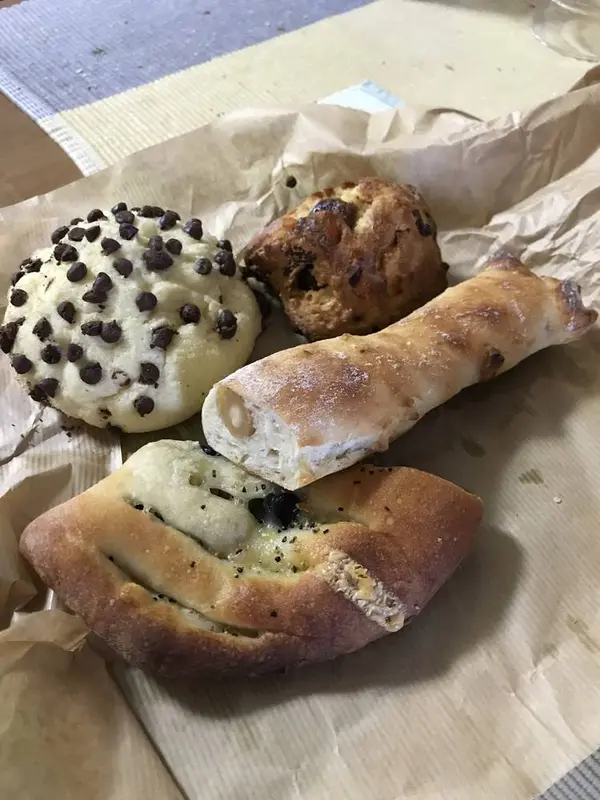 マカダミアナッツとチョコのパンが特に美味しかったです！