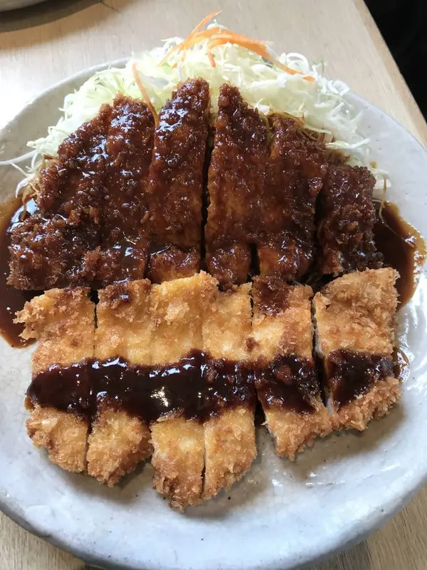 わらじとんかつ定食 ¥1,800