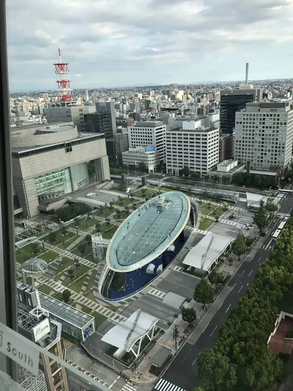 オアシス21も見えます