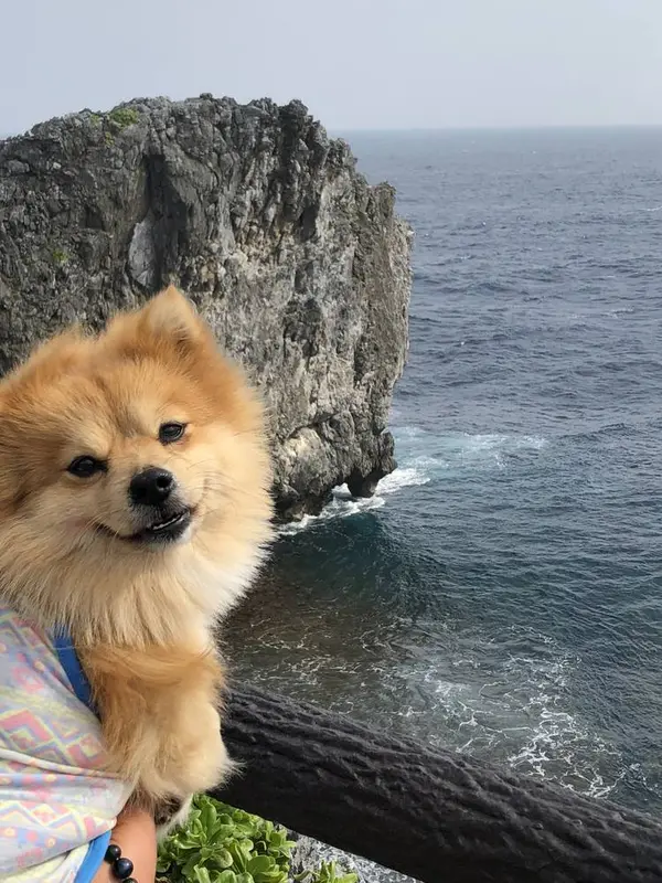 海 深そー💧