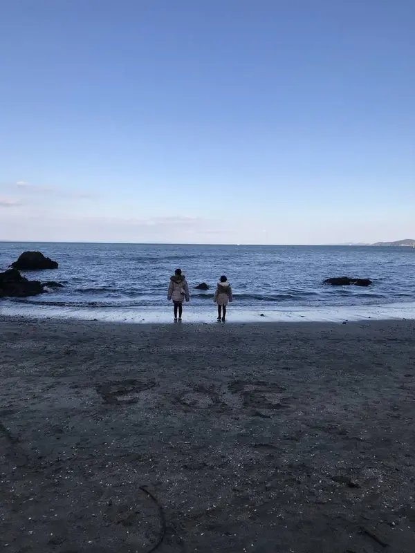 水平線がキレイ