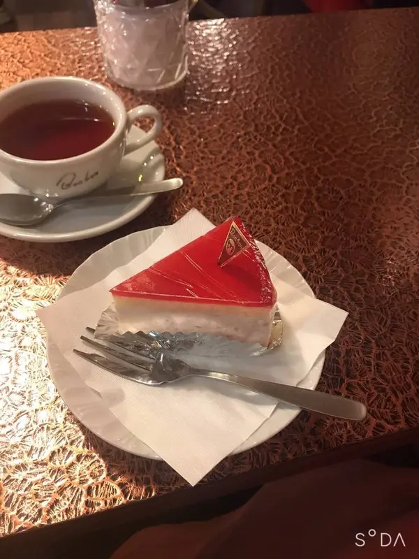 ケーキの名前を…