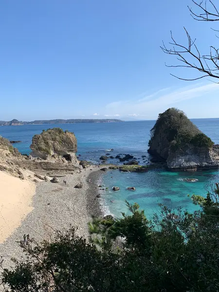 竜宮窟の周辺ビーチ