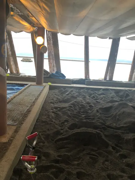 砂 ザラザラで重かったです