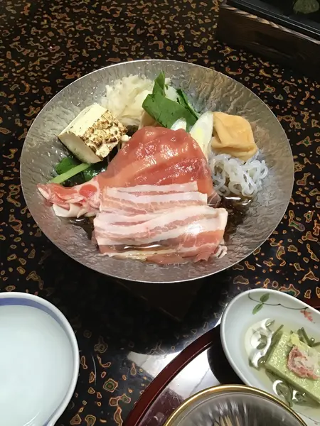 夕食の一部