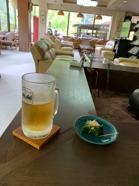 風呂上りの昼ビール
