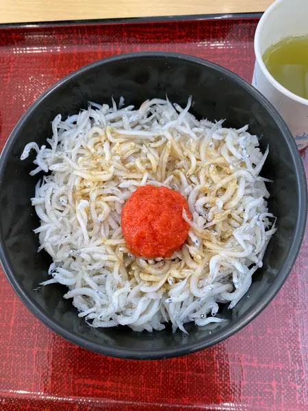 お昼ご飯にしらす丼
