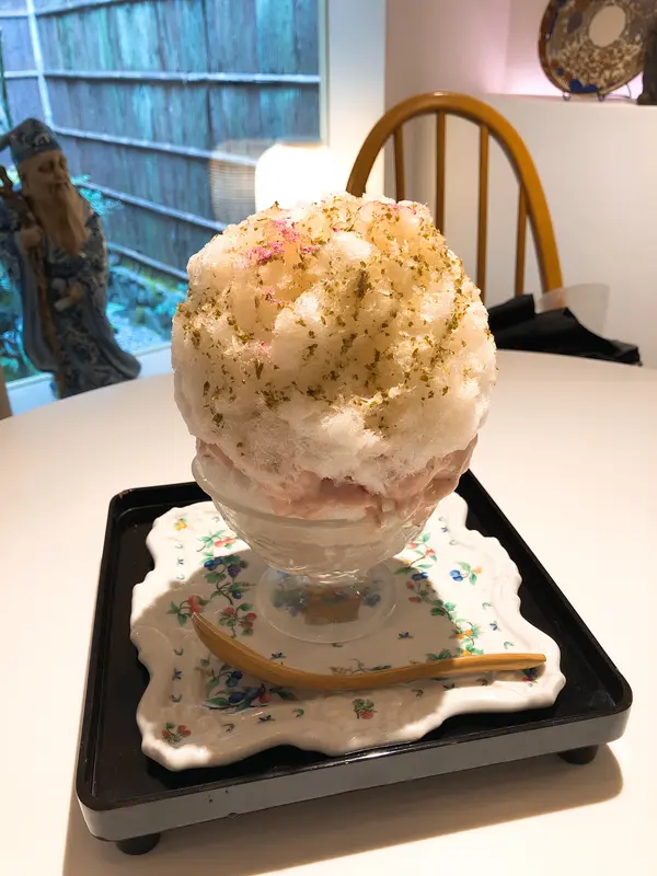 カフェスペース「たすき」のかき氷🍧