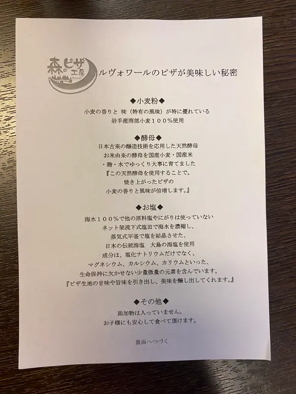 ピザのここがスゴい！①