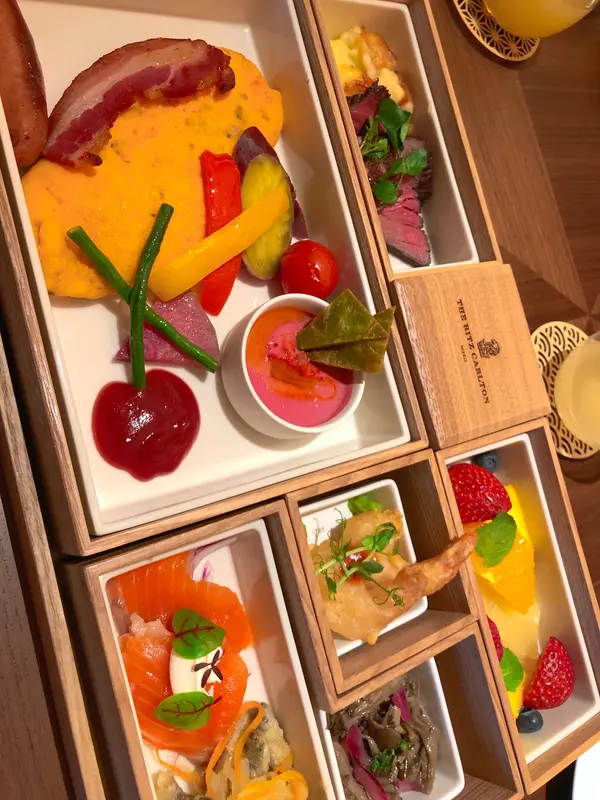 リッツカールトンの朝食