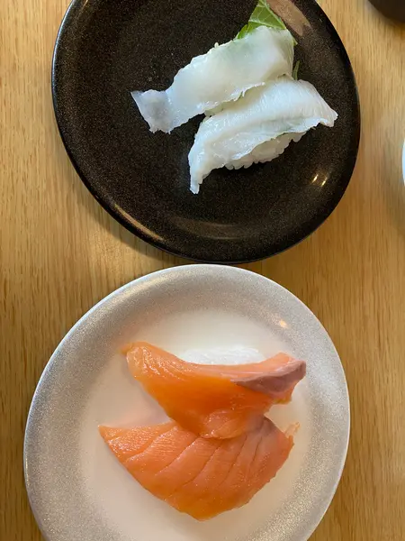 えんがわとサーモン