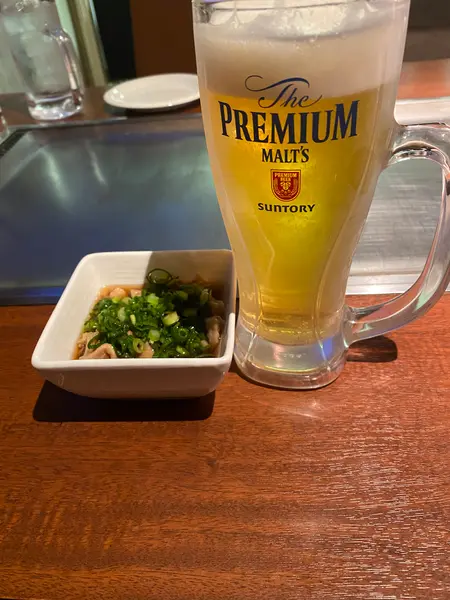 すじポン酢とビールで一杯やりましょう♪