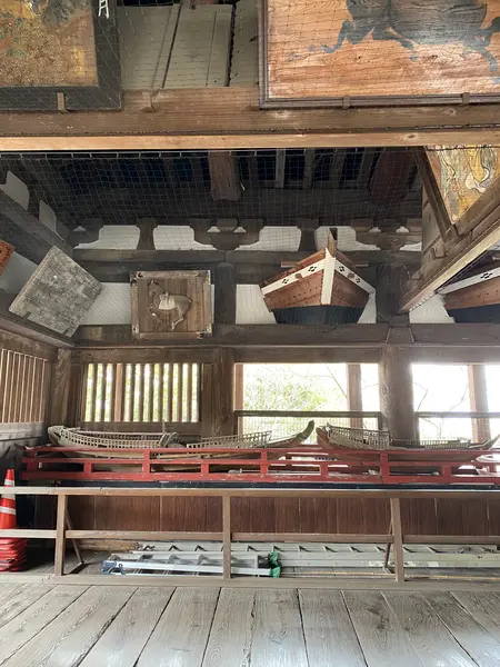船の展示
