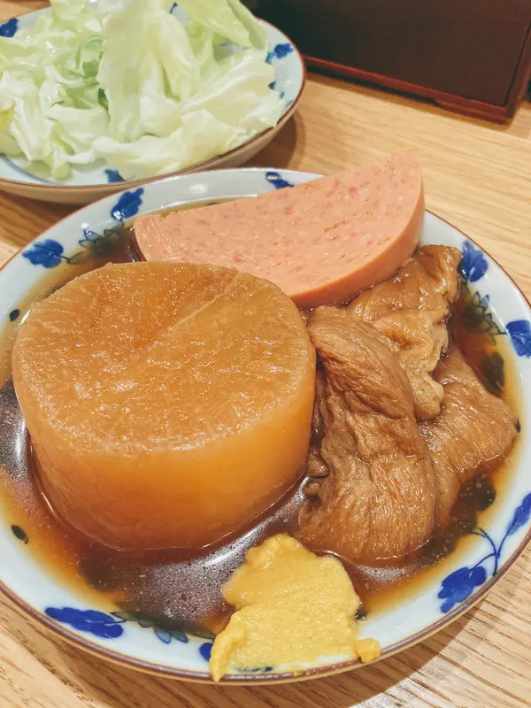 スパムのおでん！