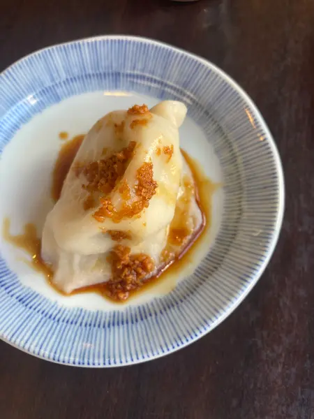 水餃子にかけていただきます!