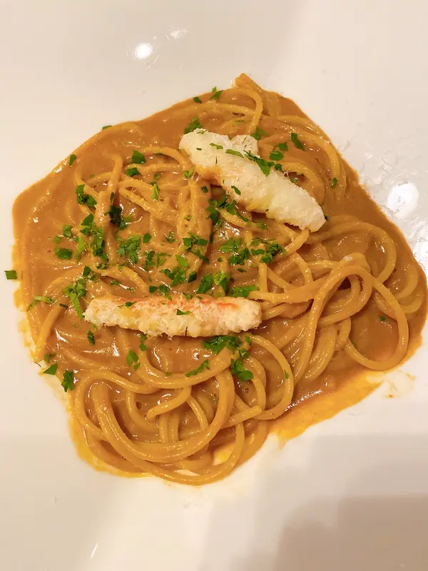 渡り蟹パスタ