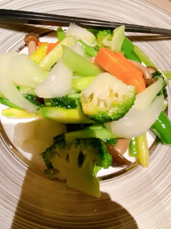 青野菜のあっさり炒め