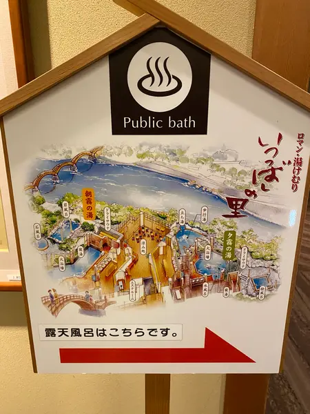 大浴場 案内図