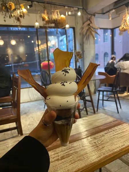 おしゃれなイートインコーナー