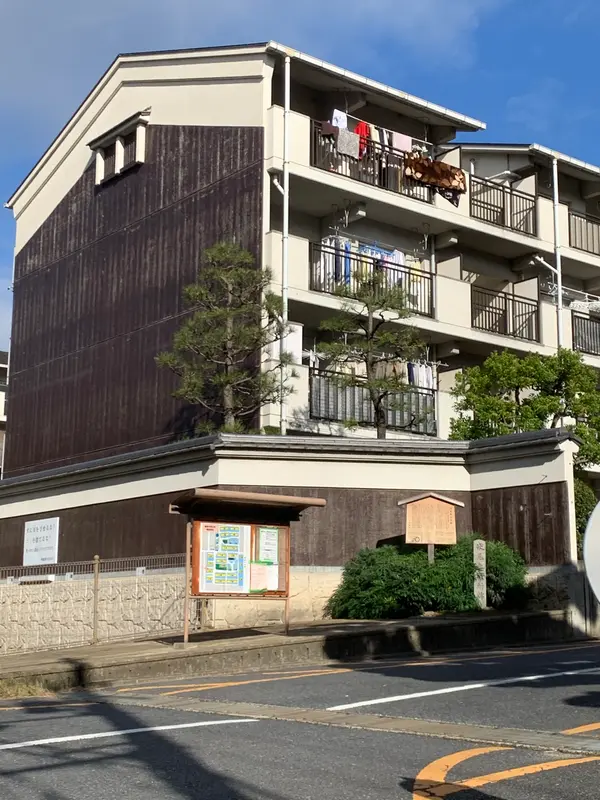 団地の入口