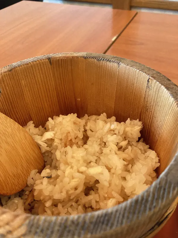 鯛飯はボリューム満点◎