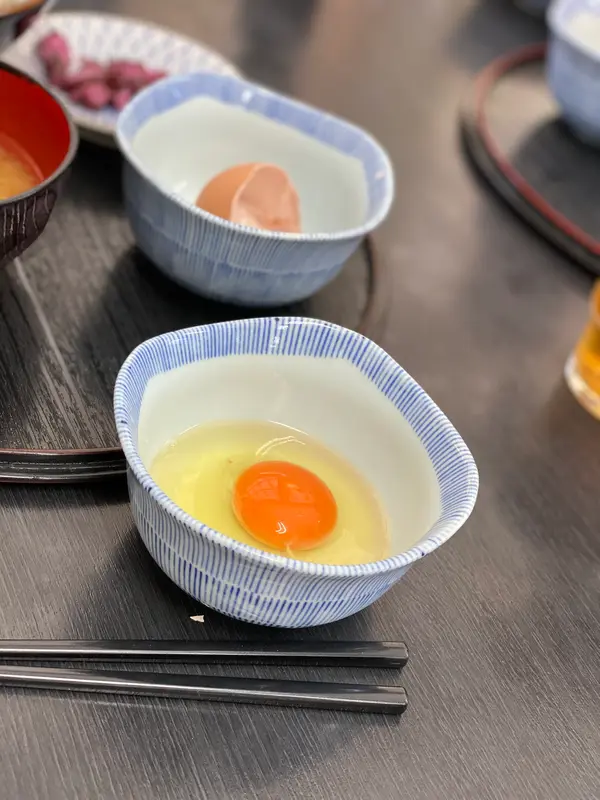 オレンジの黄身