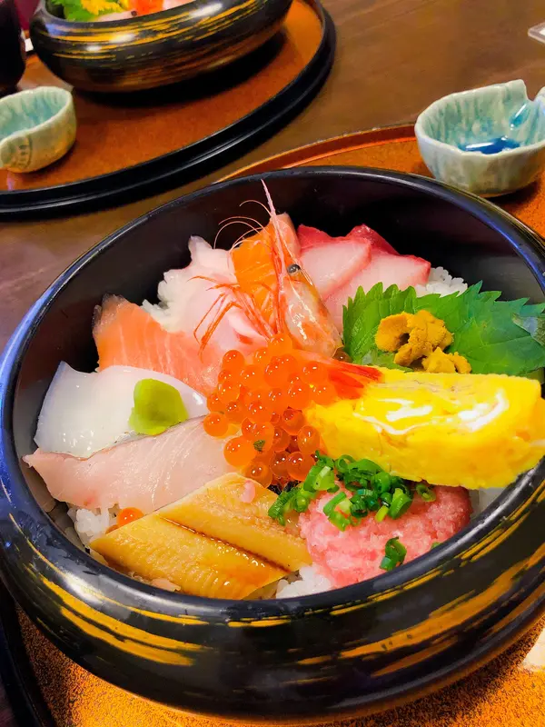 海鮮丼のアップver
