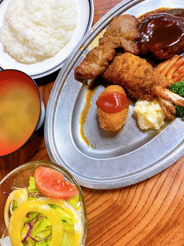ミックスフライランチ